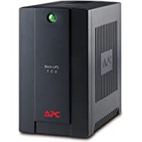 APC BX700UI Back-UPS BX - Sistema de alimentación ininterrumpida SAI 700VA (4 salidas tipo IEC- AVR- USB- software de…